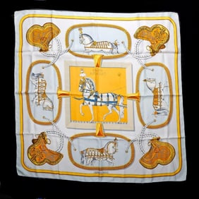 Hermes Silk Scarf, Grand Apparat