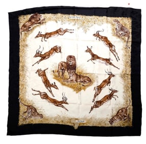 Hermes Silk Scarf, Kenya