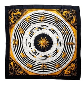 Hermes Silk Scarf, Astrologie Dies Et Hore
