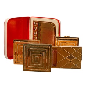Collection of Vintage Compacts/Lipstick (15)