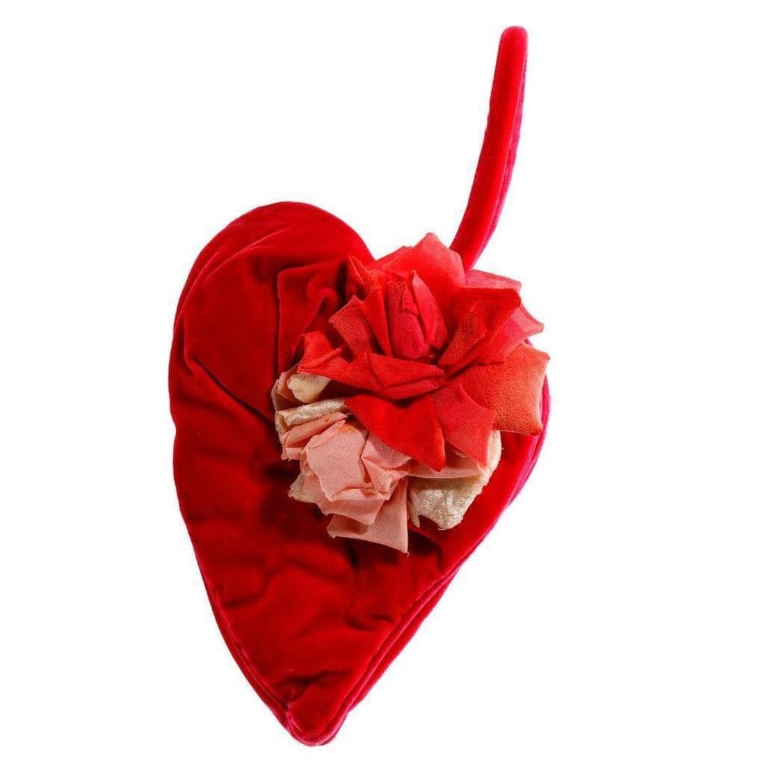 Elizabeth Arden Velvet Heart Purse, 1930s-1940s (1 of 5)