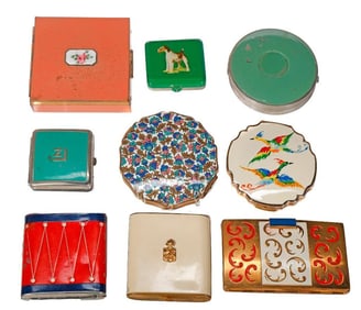 Collection of Vintage Compacts (13)