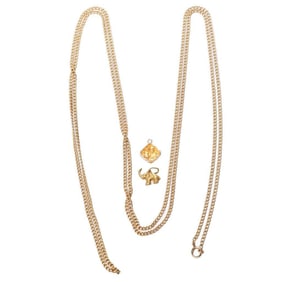 A 14k gold chain