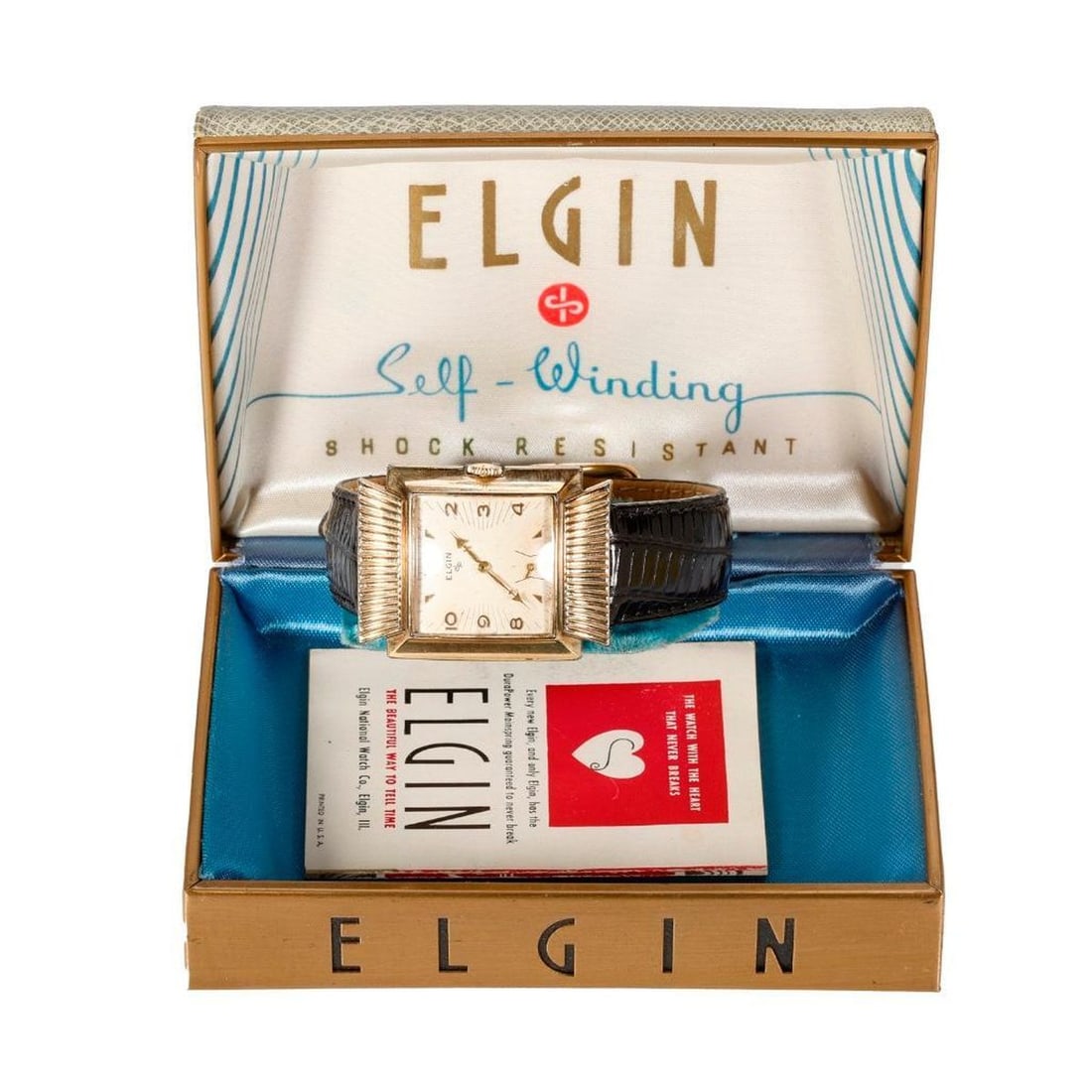 Vintage Elgin Wadsworth Watch: Vintage Elgin Wadsworth Men's Watch. NOTE: All watches are sold as is regardless of functionality. Please examine the provided photos to evaluate each piece. All watches in the sale have been in stora
