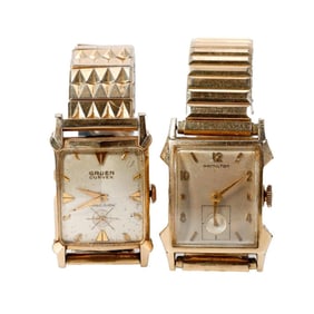 Vintage Gruen And Hamilton Watches
