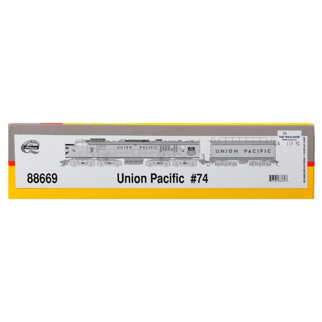 Athearn HO Scale Veranda Turbine Union Pacific #74 (1 of 2)