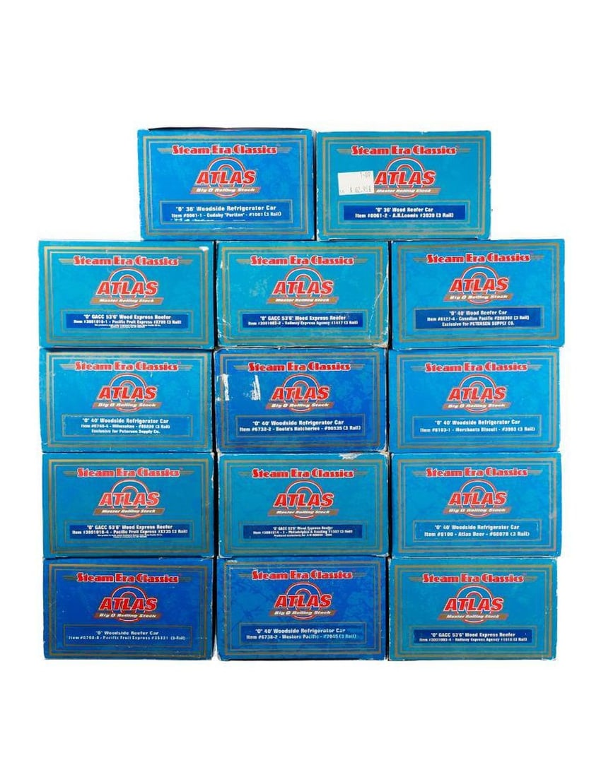 (14) Atlas O - O Gauge Freight Cars (1 of 3)