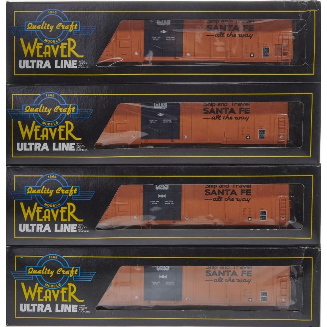 (4) Weaver O Ga 57' Santa Fe Mechanical Reefers (1 of 20)