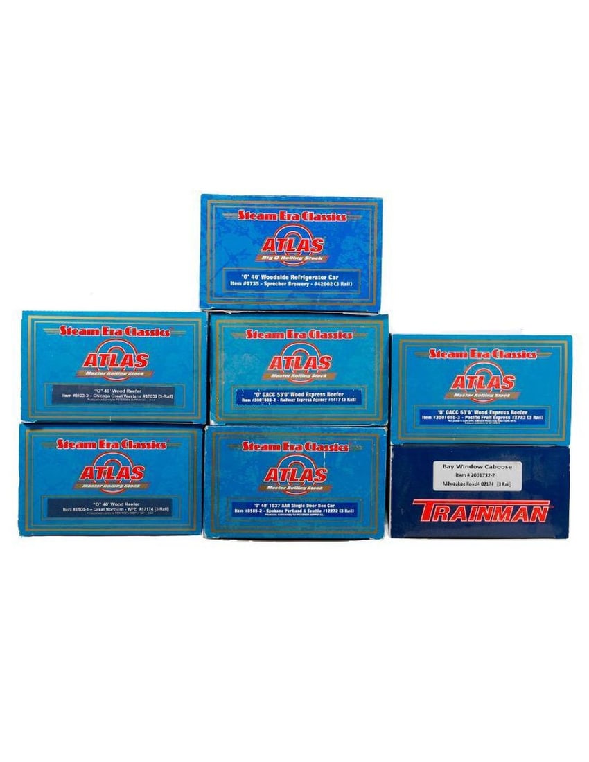 (13) Atlas O. O Gauge Freight Cars (1 of 4)