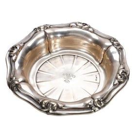 Imperial Russian Silver Bottle Coaster, Grand Duke Michael of Russia