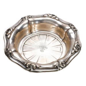 Imperial Russian Silver Bottle Coaster, Grand Duke Michael of Russia