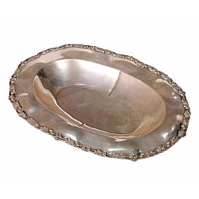 Mexican 925 Silver Serving Dish