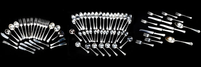 R. Wallace & Sons Sterling Flatware Set