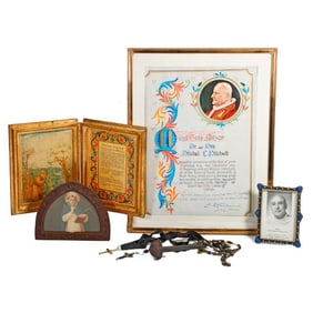 Assortment of Vintage Devotional Objects