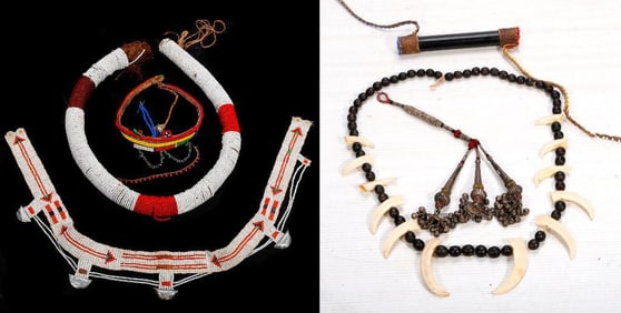 Group of African/Tribal Jewelry and Accessories