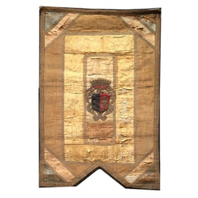 An Antique Armorial Banner