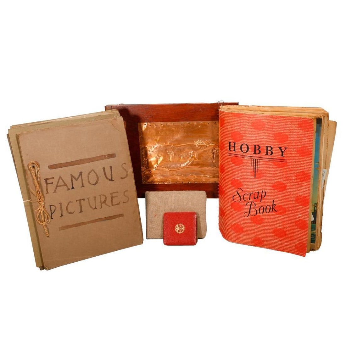 Group of Vintage Scrapbooks/Ephemera (1 of 6)