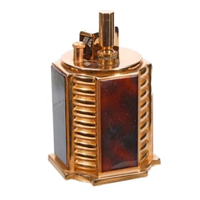 A Ronson Touch-Tip Turret Lighter in Box