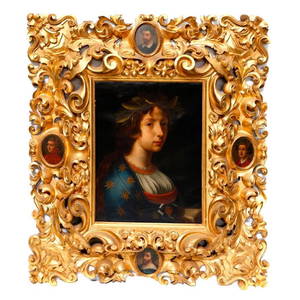 Louis Pisani (18th/19th Century) Grand Tour Art, After Carlo Dolci (1616-1686)