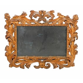 Italian Baroque Style Giltwood Mirror