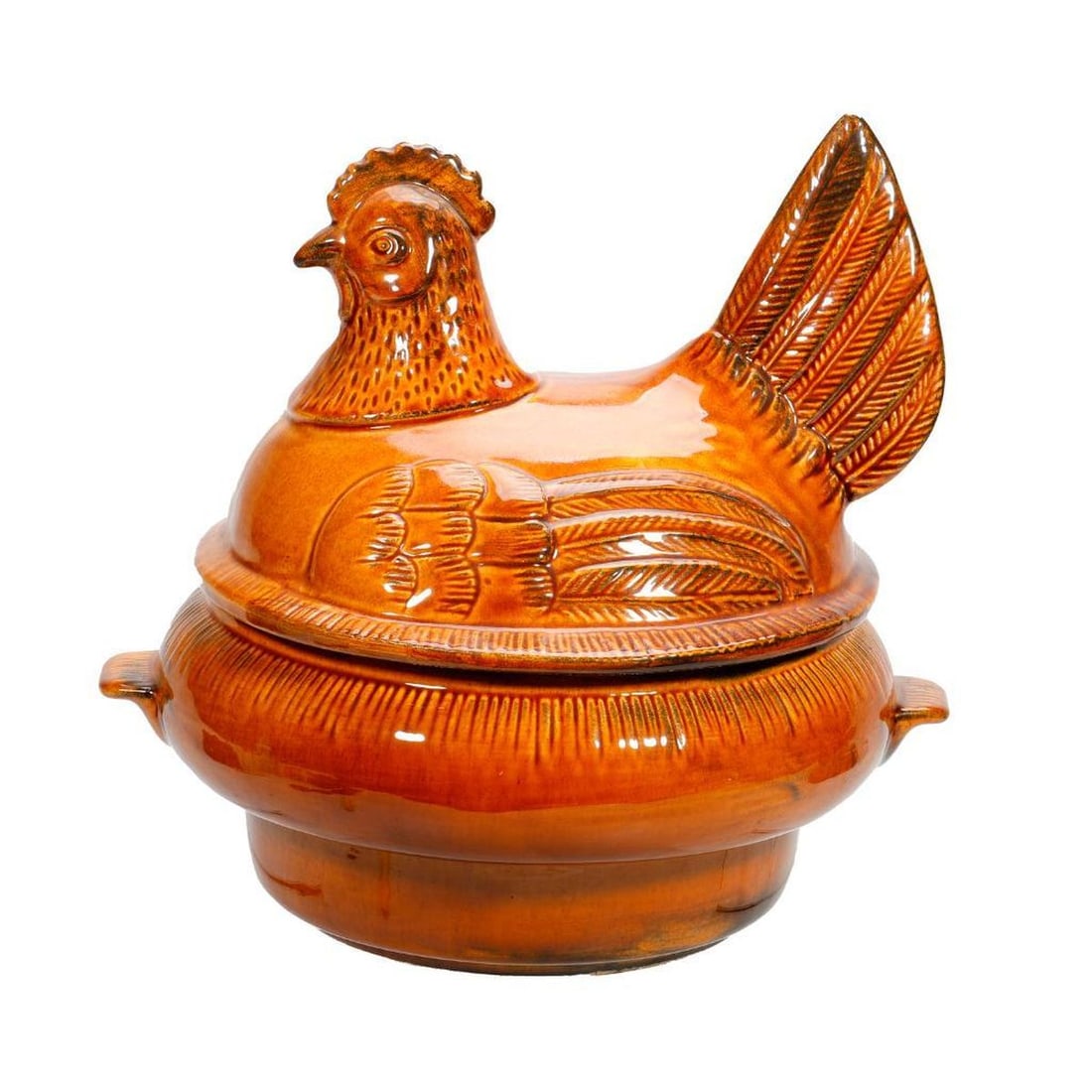 California Pottery Chicken Soup Tureen (1 of 3)