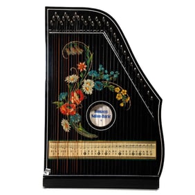 German Jubeltone Konzert-Salon Harp/Zither