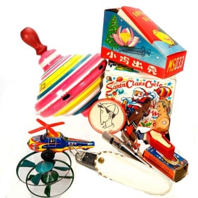 Assortment of Vintage Toys