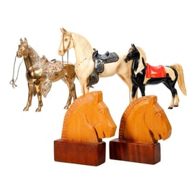 Group of Vintage Horse Toys/Figures