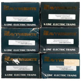 K-Line O Gauge Heavyweight 6 Car Milwaukee Road Olympian Hiawatha Passenger Set