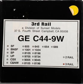 3rd Rail O Gauge 3-Rail Santa Fe GE C44-9W Diesel Loco