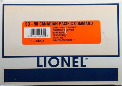 Lionel O Gauge Canadian Pacific SD-90 Diesel Loco