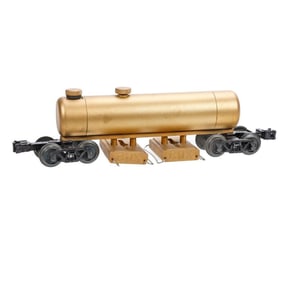 CMX 3 Rail O Gauge Brass Track Cleaning Car