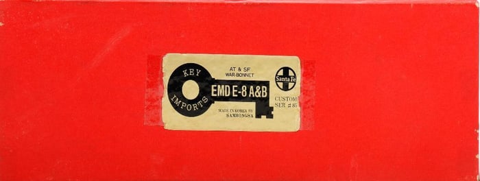Key Imports O Gauge Santa Fe EMD E-8 A&B Diesel Loco
