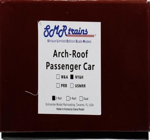SMR trains O Gauge Arch-Roof Passenger Car NY&H