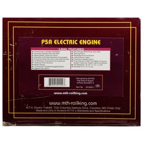 MTH O Gauge Pennsylvania RR P5a Electric Locomotive