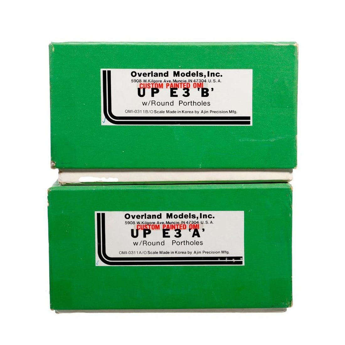 Overland O Gauge Union Pacific E3 A&B Custom Paint (1 of 2)