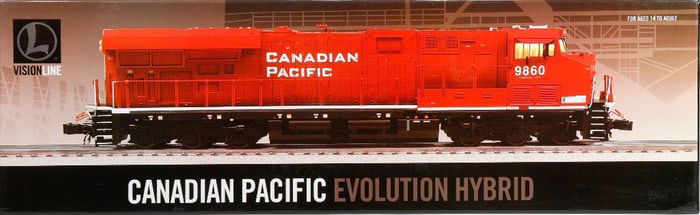 Lionel O Gauge Canadian Pacific Evolution Hybrid Loco