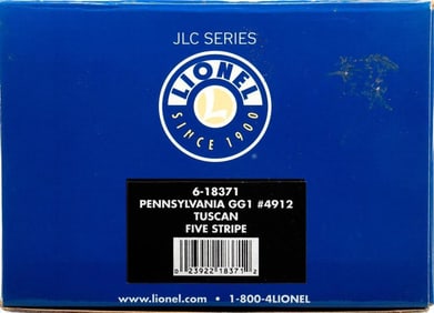 Lionel O Gauge Pennsylvania GG-1 #4912 Tuscan 5 Stripe