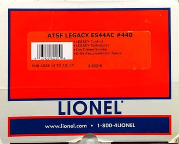 Lionel O Gauge Santa Fe ES44AC #440 Diesel Loco