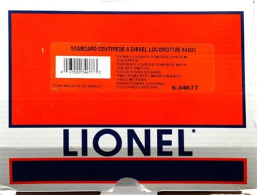 Lionel O Gauge Seaboard Centipede A Diesel Loco