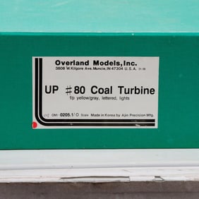 Overland O Gauge Union Pacific Coal Turbine #80