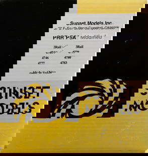 Sunset O Gauge PRR P5A (Modified to 3 Rail) #4748: Sunset Models O Gauge PRR P5A #4748 Modified to 3 Rail. In incorrect shelf worn box