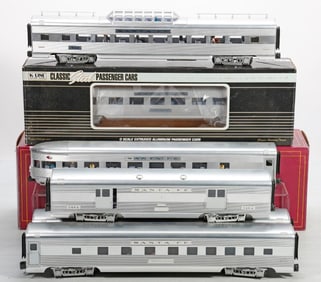 O Gauge (7) Santa Fe Streamline Passenger Car Group