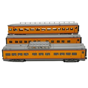 K-Line O Gauge 21 inch Union Pacific Smooth Streamline Passenger Cars
