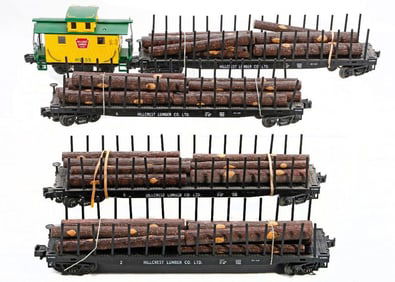 O Gauge Logging Train - Hillcrest Lumber Company
