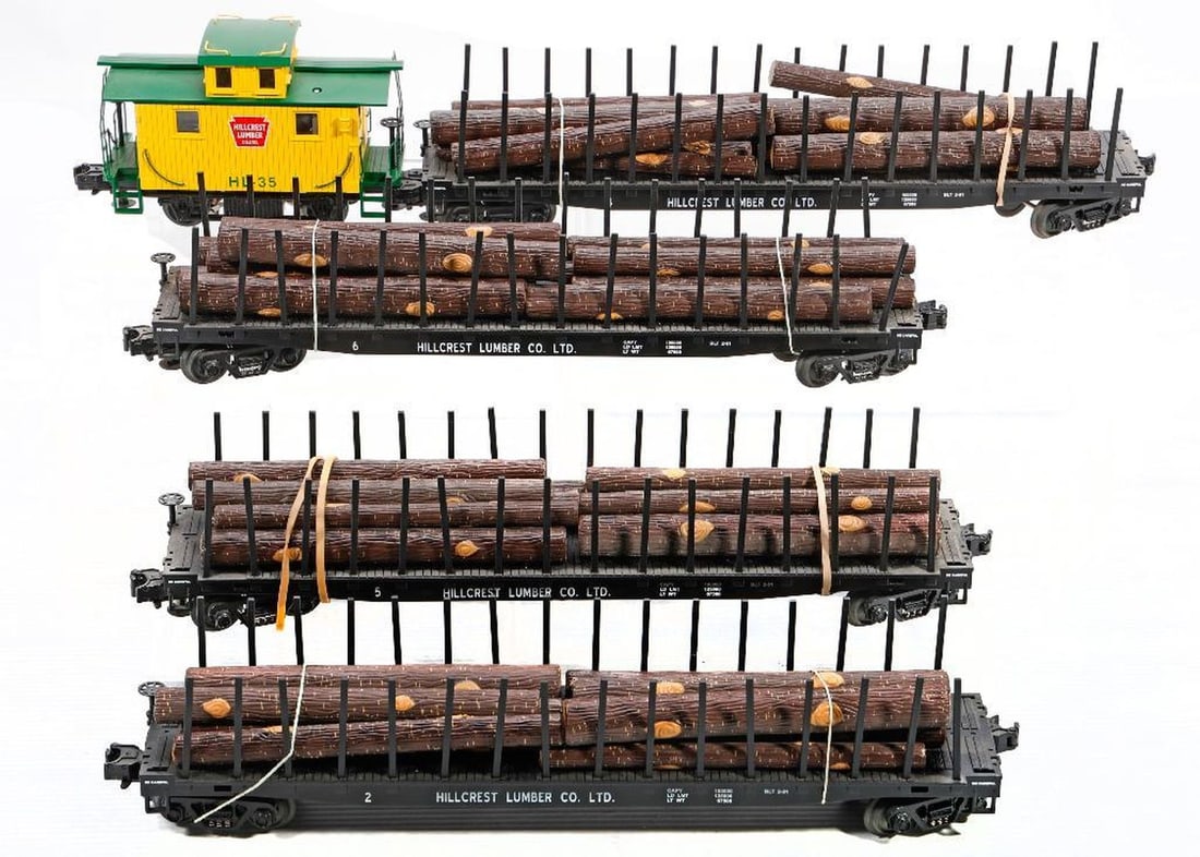 O Gauge Logging Train - Hillcrest Lumber Company (1 of 3)