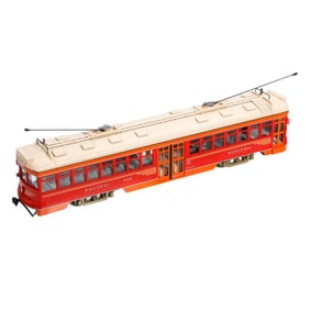 O Gauge Mashima 2 Rail. Pacific Electric Trolley