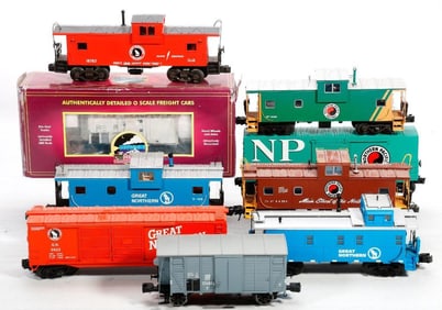 (9) O Gauge Freight Cars