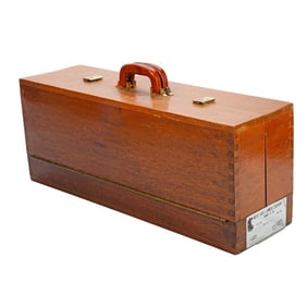 Precision Scale G Scale - West Side Lumber Shay #15 Wood Carrying Case