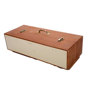 Custom O Gauge Wood Carrying Case